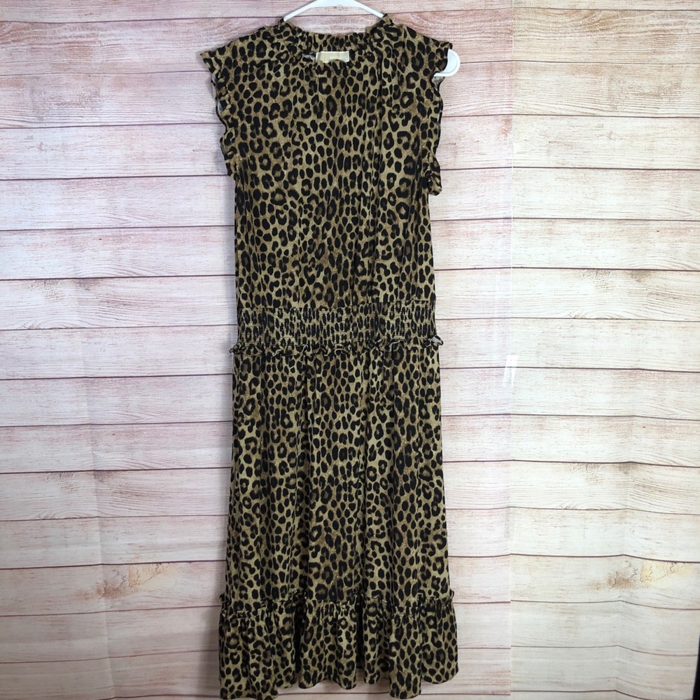 Michael Michael Kors Animal Print Dress Large‎